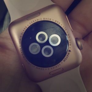 Apple watch series 3 in rose gold